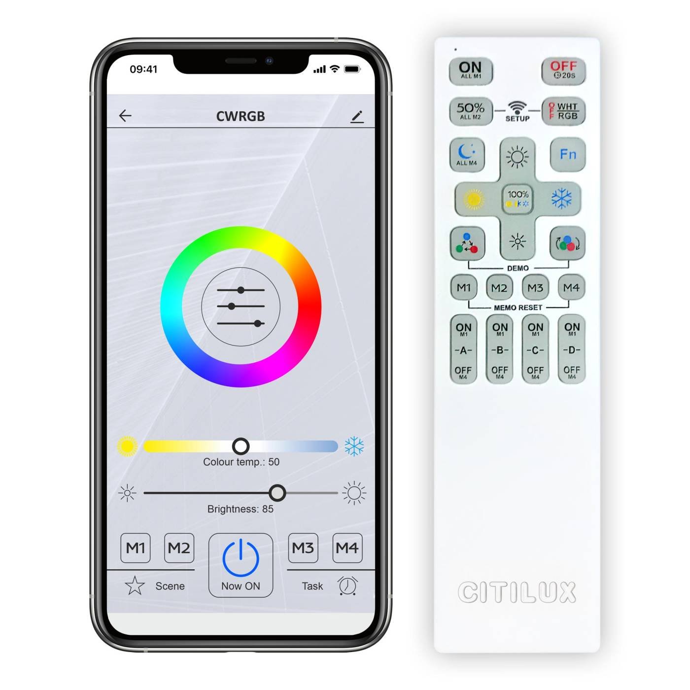 CL713A60G Потолочный светодиодный светильник Citilux Диамант Смарт CL713A60G