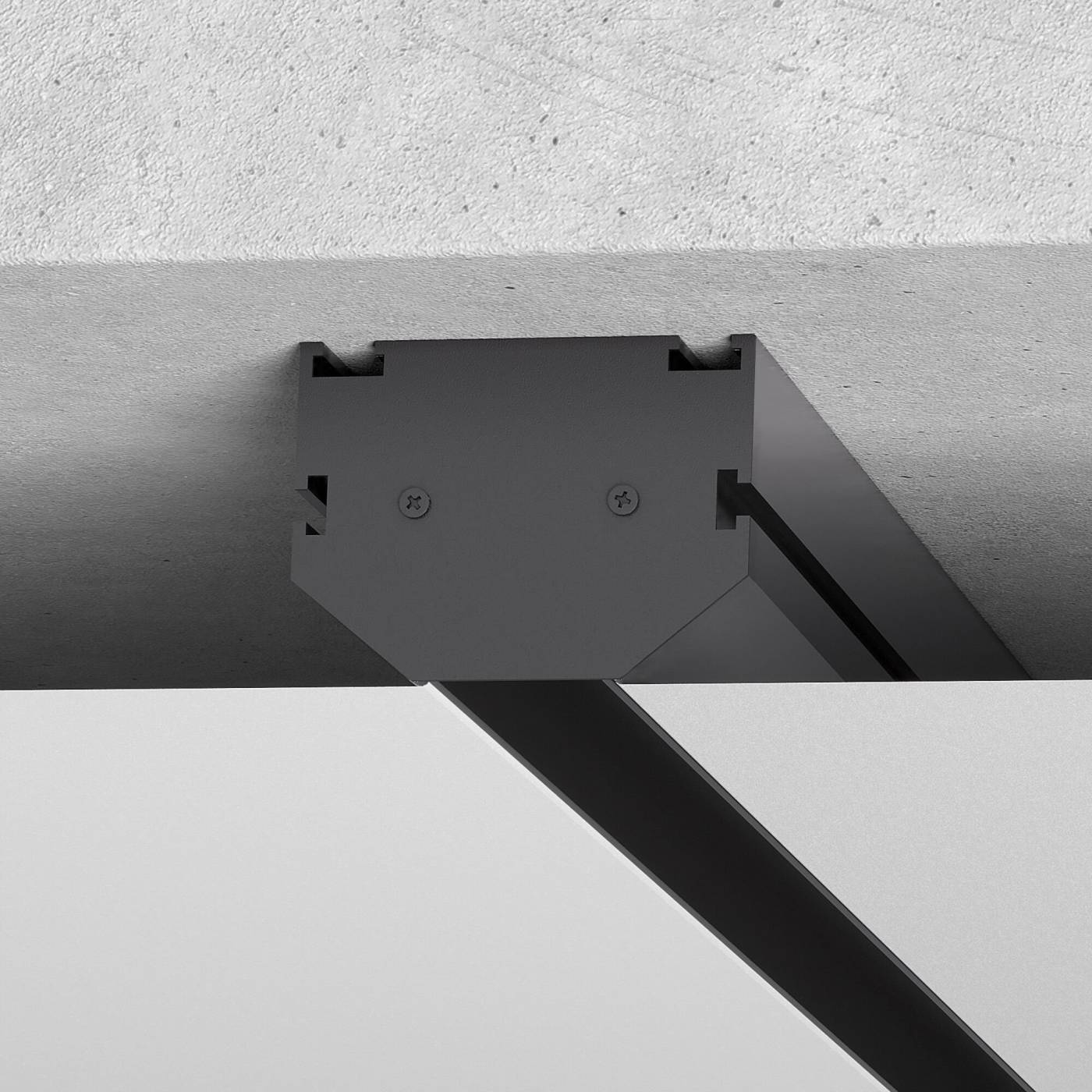 Заглушка Slim Magnetic Elektrostandard Slim Magnetic Комплект заглушек для шинопровода в натяжной потолок: торцевая и внутренняя (черный) 85233/00