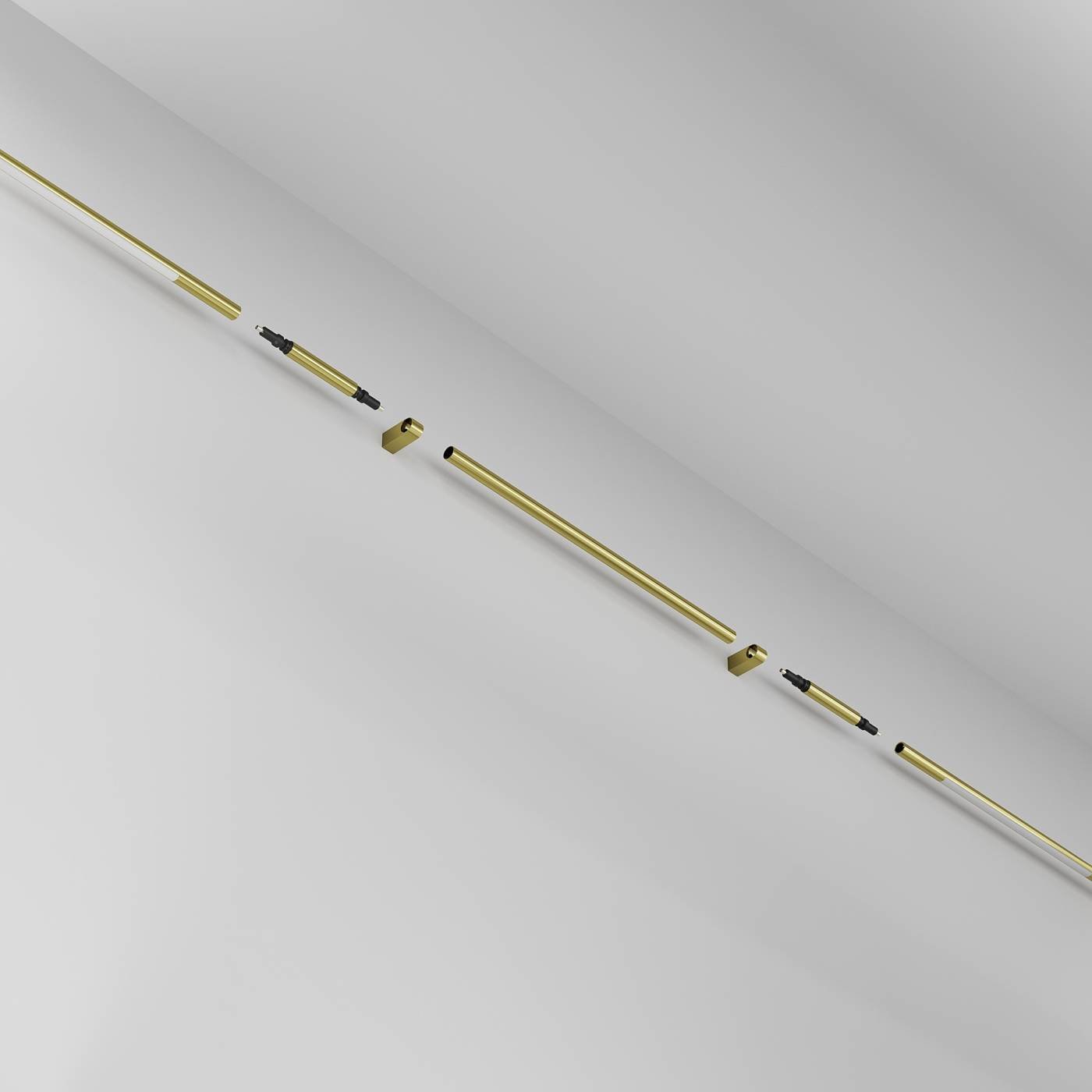 CA001-L500-BS Фиксатор для накладного монтажа штанговой системы Axity Maytoni Accessories for system Axity CA001-L500-BS
