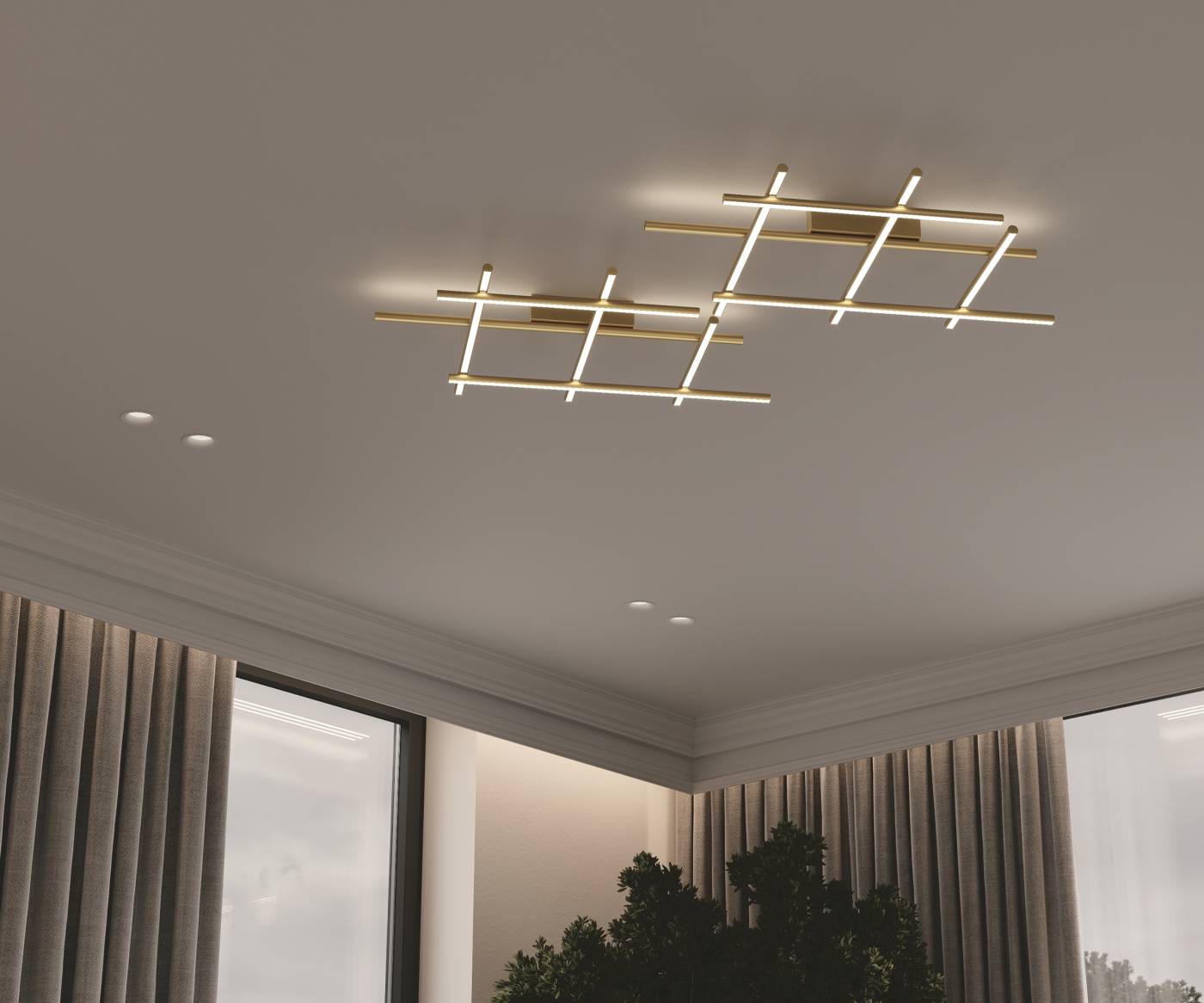 MOD278CL-L50G3K Потолочная люстра Maytoni Radiance MOD278CL-L50G3K