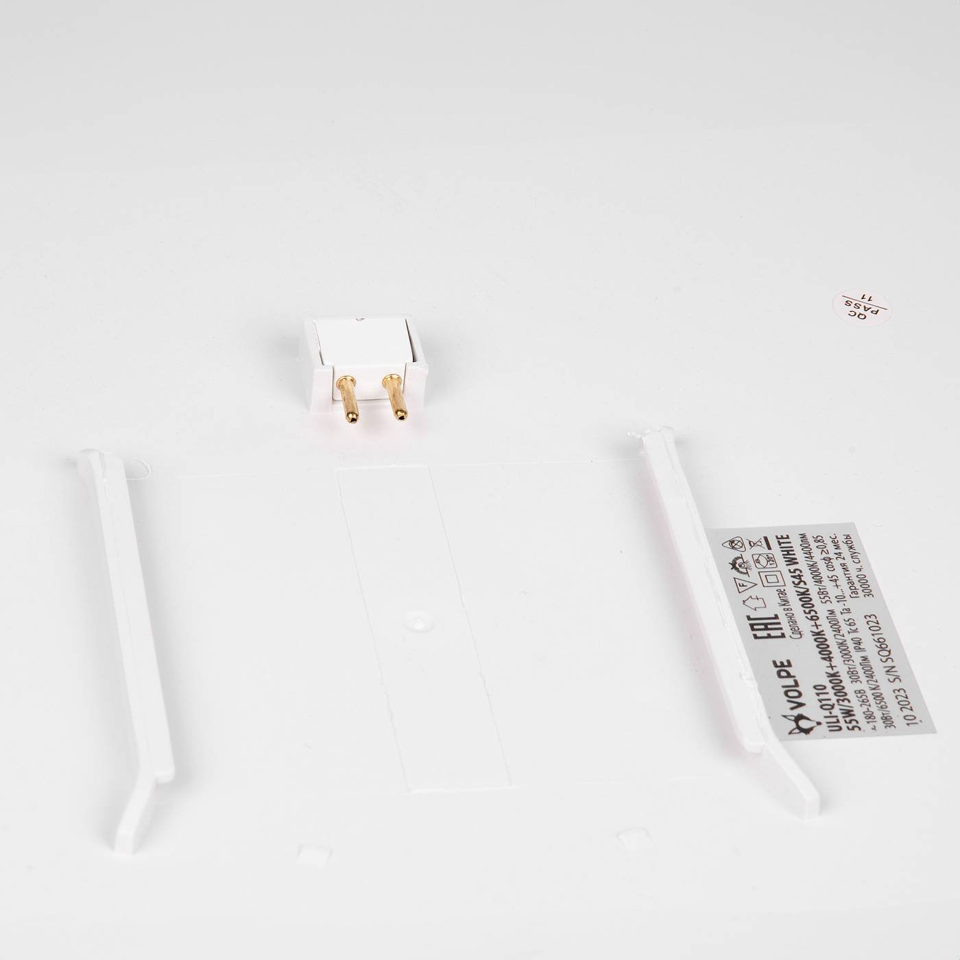 Светильник потолочный Volpe ULI-Q110 55W/3000K+4000K+6500K/S45 WHITE