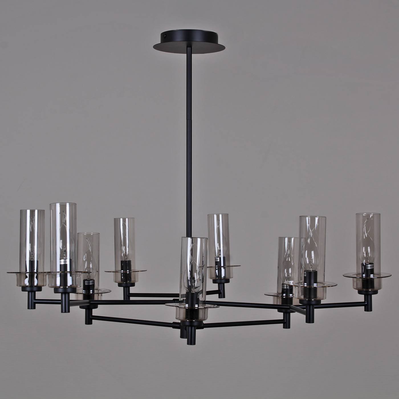 Люстра на штанге ILLUMICO IL2216-9PLS-24 HIGHBALL