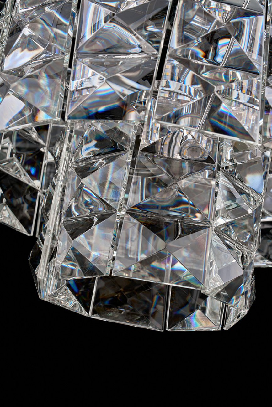 Подвесная люстра LEON Cristal LE3003/1200L CH