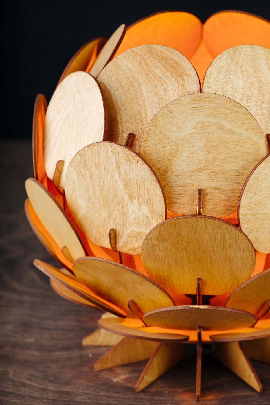 2530vi/1 Настольная лампа Woodshire Сфера 2530vi/1