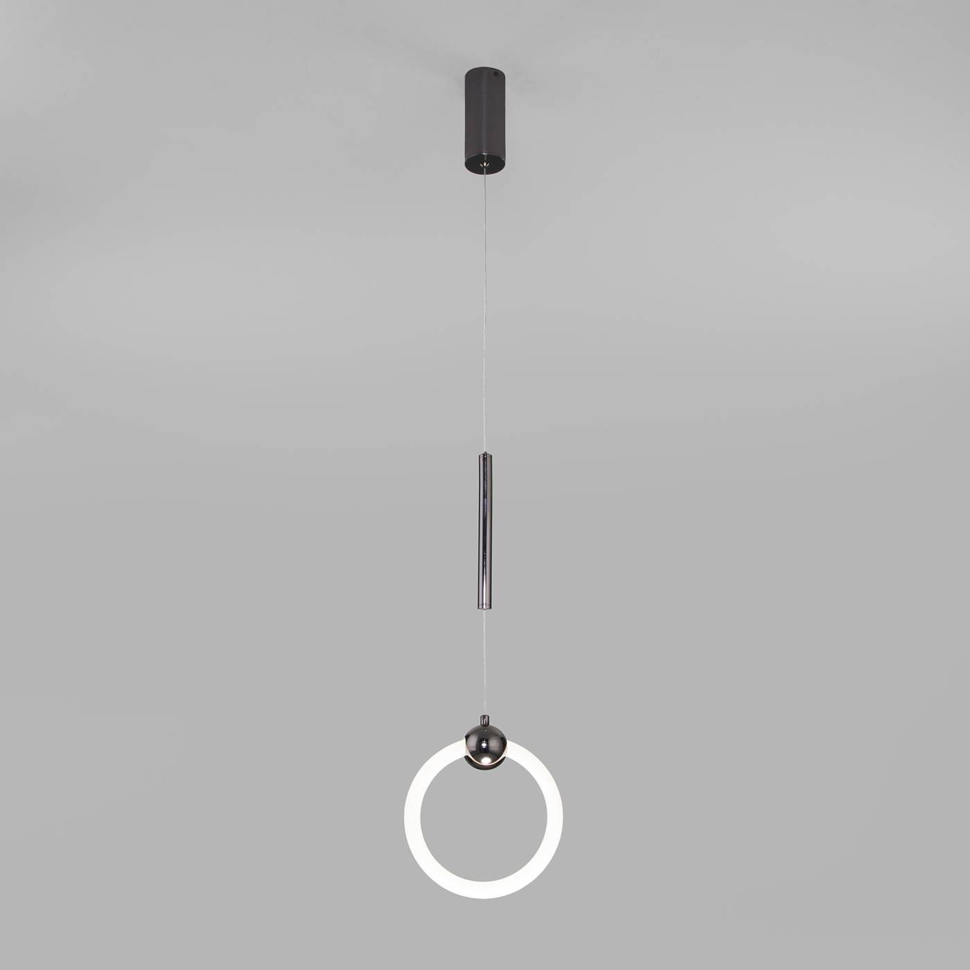 Светильник подвесной Eurosvet Rim 90165/1 черный жемчуг