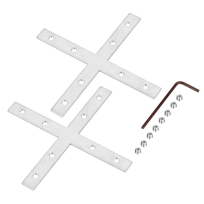 Крестовые коннекторы (2 шт.) для соединения четырех отрезков профилей Arlight Sl-Linia 049977