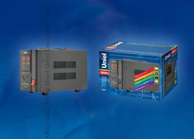 Стабилизатор релейный однофазный Uniel RS-1/5000