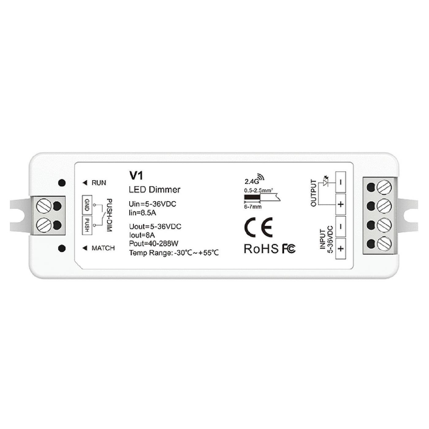 Контроллер, single color Favourite Светодиодная лента 2001-CTR-002