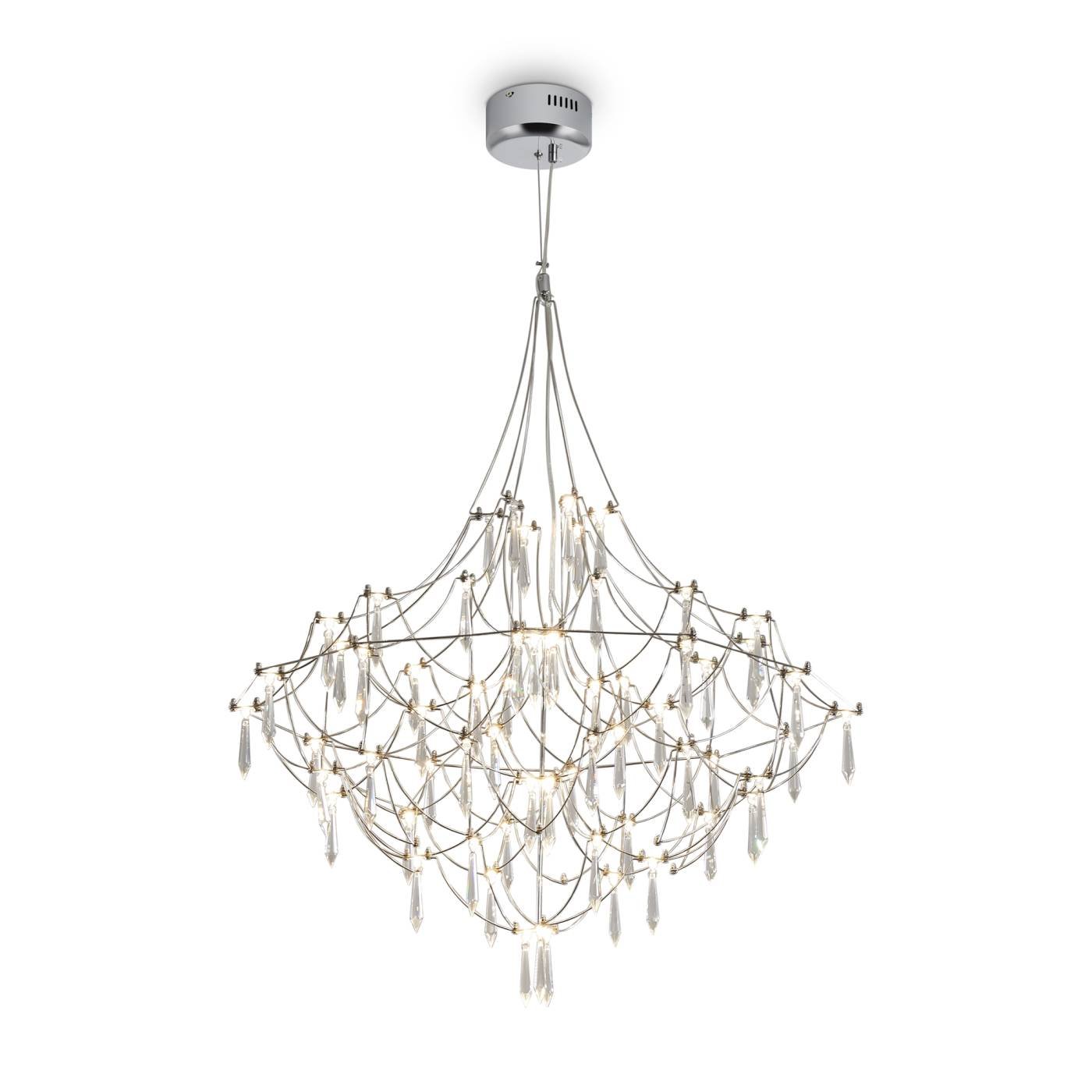 FR6138PL-L44CH Подвесная люстра Freya Amela FR6138PL-L44CH