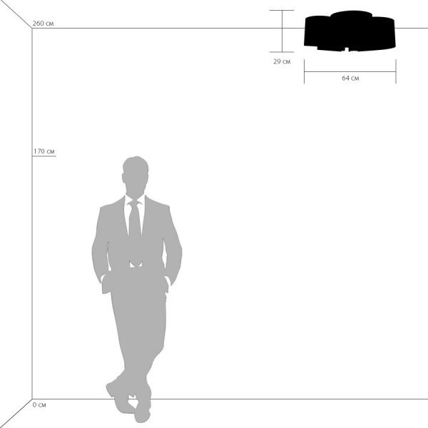 Потолочная люстра Lightstar Pittore 811054