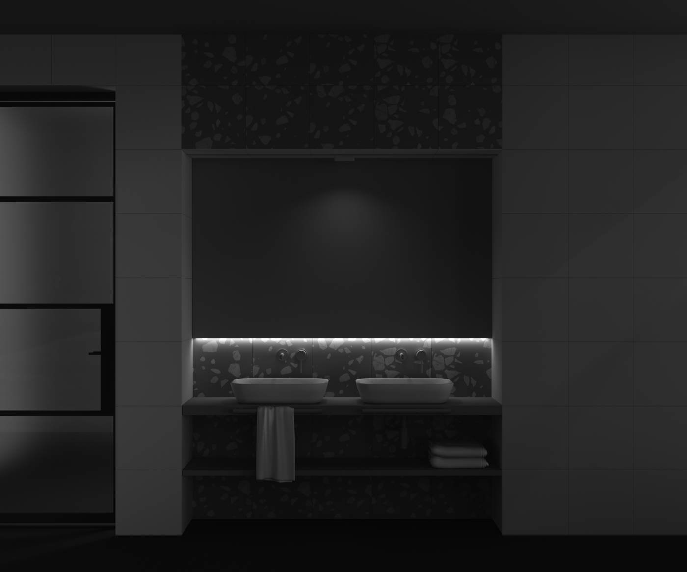 Трековый светильник Maytoni BASIS grid Radity TR084-1-6W3K-W