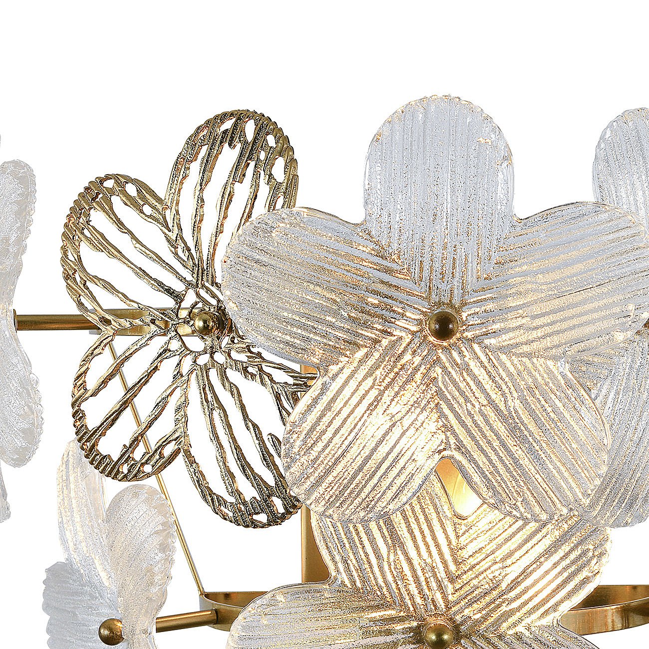 Настенное бра Indigo Fiori V000554 12049/2W Brass