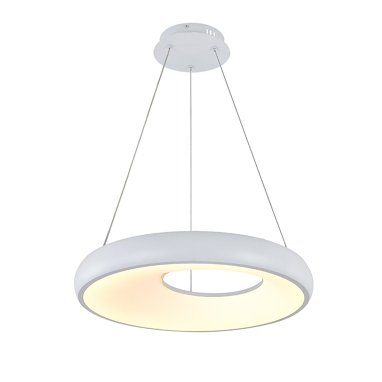 Подвесная люстра Indigo Cratere V000153L 14016/1P White