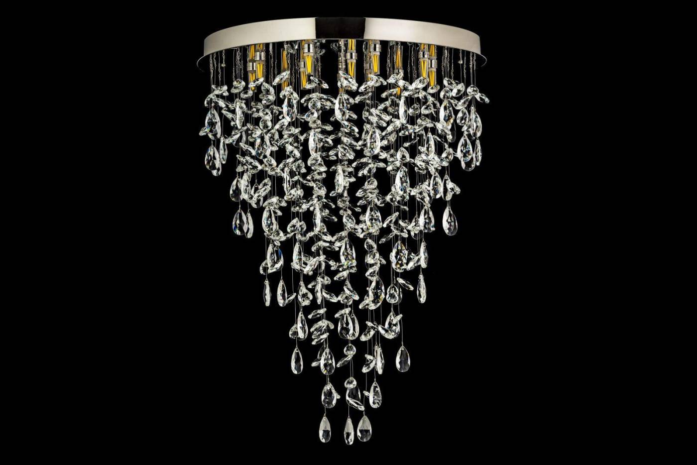 Потолочная люстра Arti Lampadari Flusso Nickel Flusso H 1.4.55.638 N