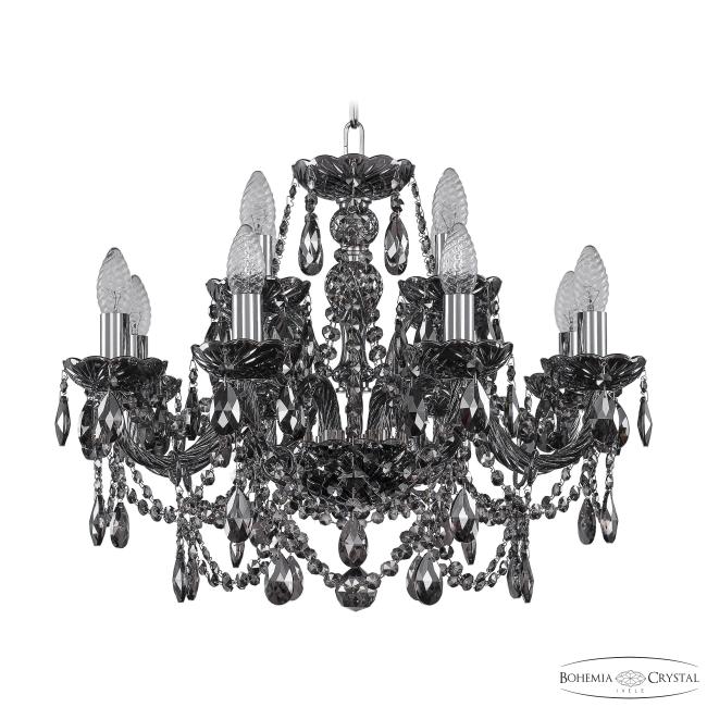 Подвесная хрустальная люстра 1411 Bohemia 1411/8+4/195 Ni M731