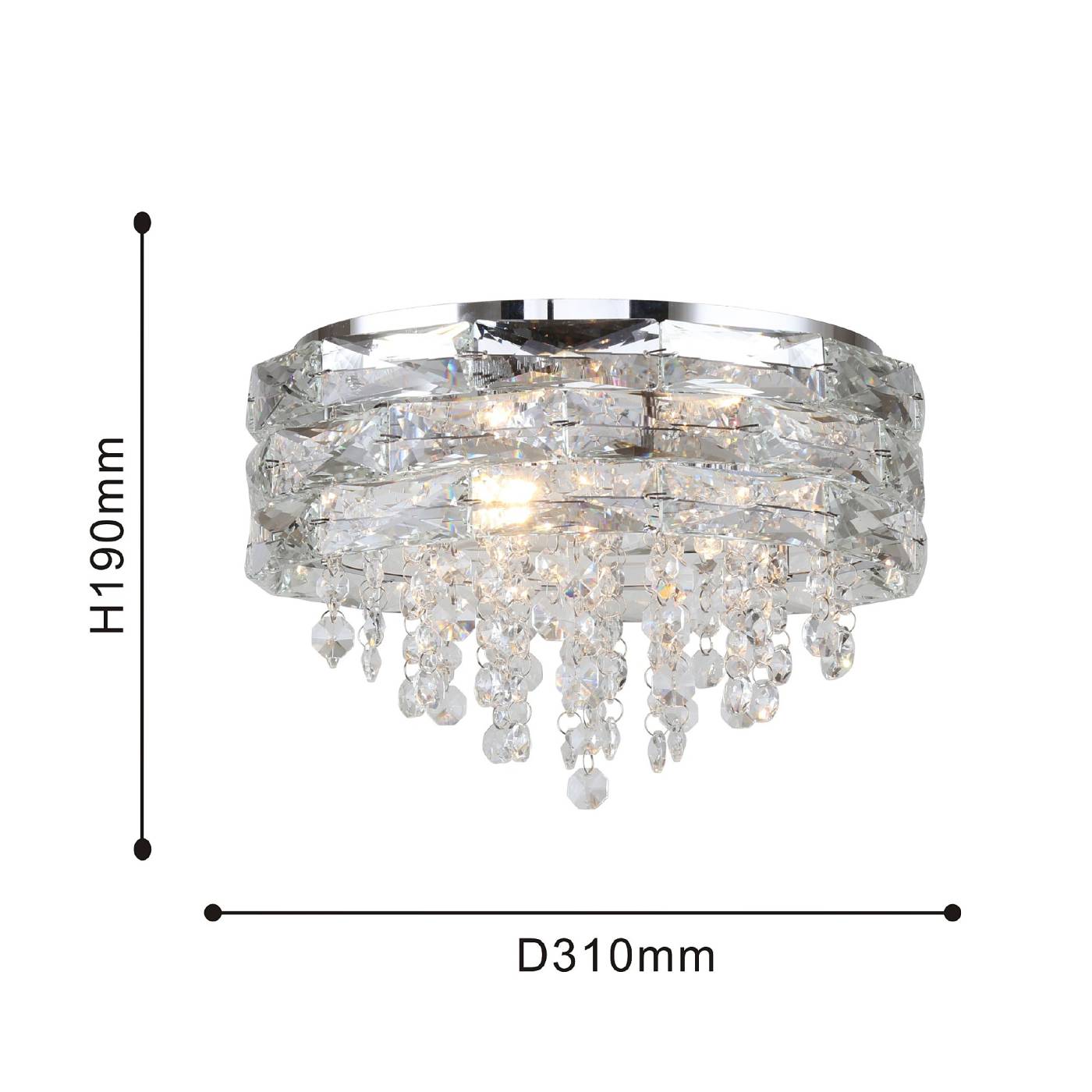 4250-3C Потолочная люстра F-Promo Icicle 4250-3C