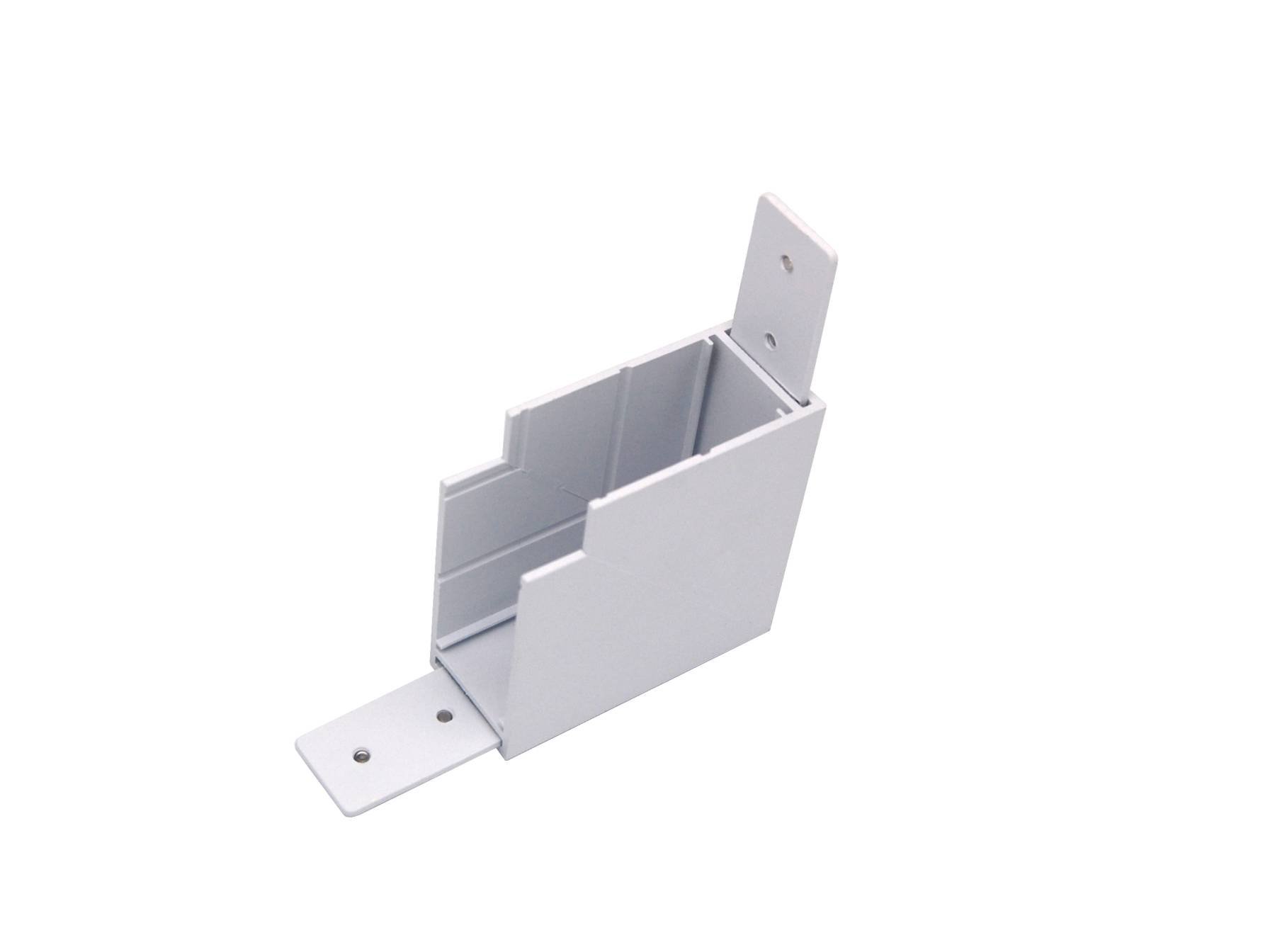 505136-ALU Соединитель PRO L-образный вертикальный Teta Lightstar 505136-ALU