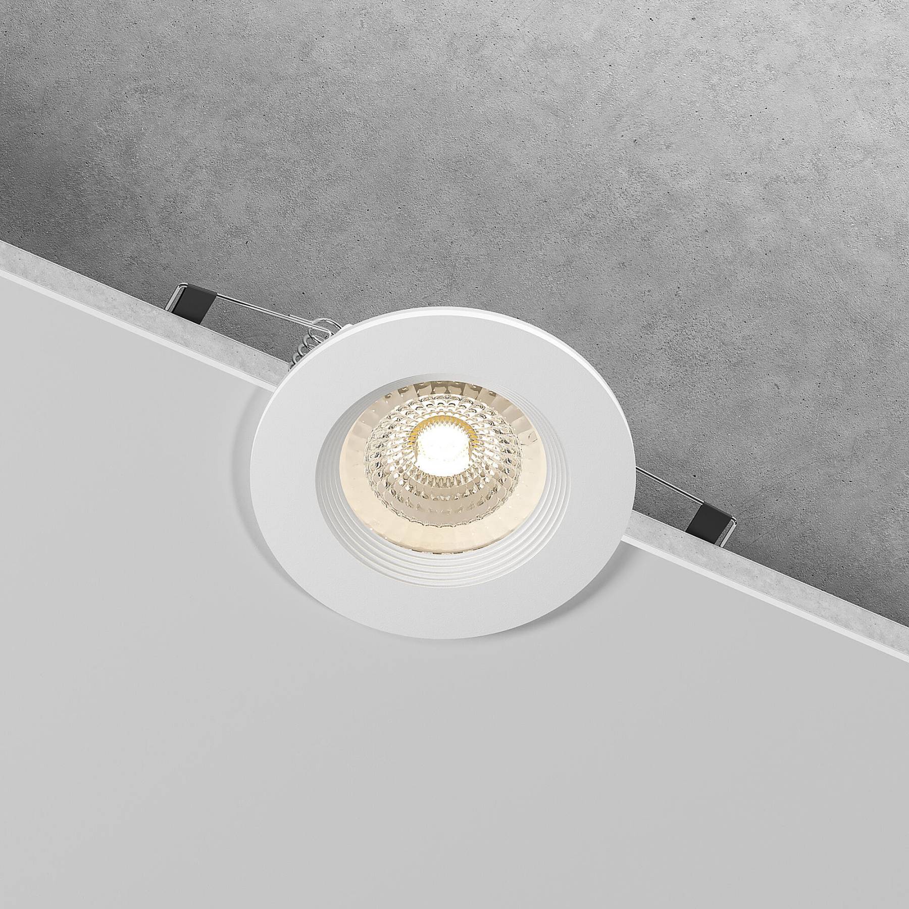 25060/01 GU10 белый IP44 Встраиваемый светильник Elektrostandard City 25060/01 GU10 белый IP44