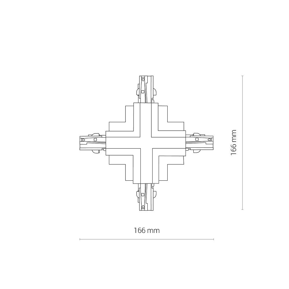Коннектор X-образный Nowodvorski Ctls Power 8678