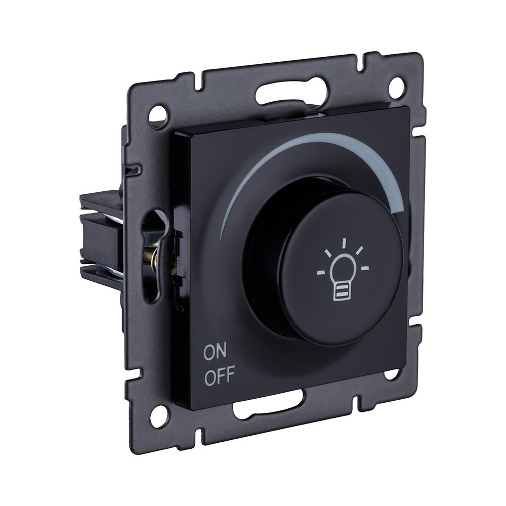 REA-027BK Светорегулятор универсальный 500W, черный Kollinger REA-027BK для Aspekt, Eleganz, Reflex