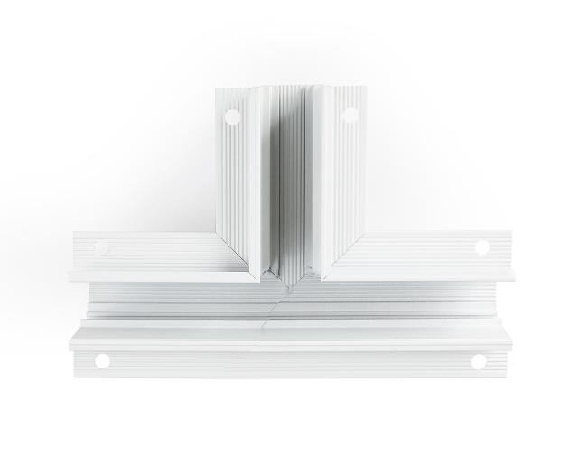 Коннектор т-образный для встраиваемого шинопровода Magnetic Ambrella Track System GL3355