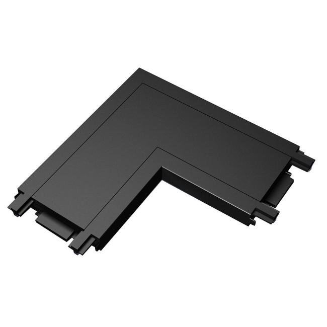 IL.0007.3001 BK L - соединитель для ультратонкого магнитного шинопровода 48В, Черный IMEX Ut25 IL.0007.3001 BK