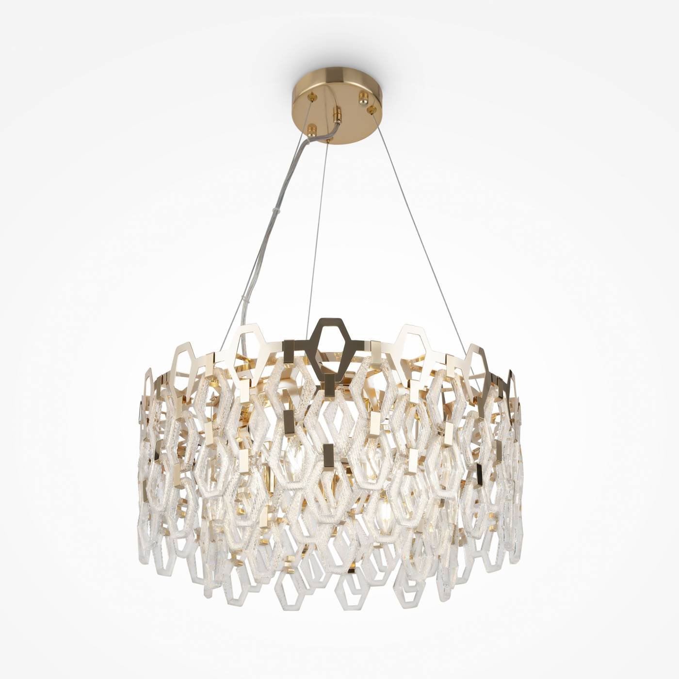 MOD490PL-09G Подвесная люстра Maytoni Tissage MOD490PL-09G