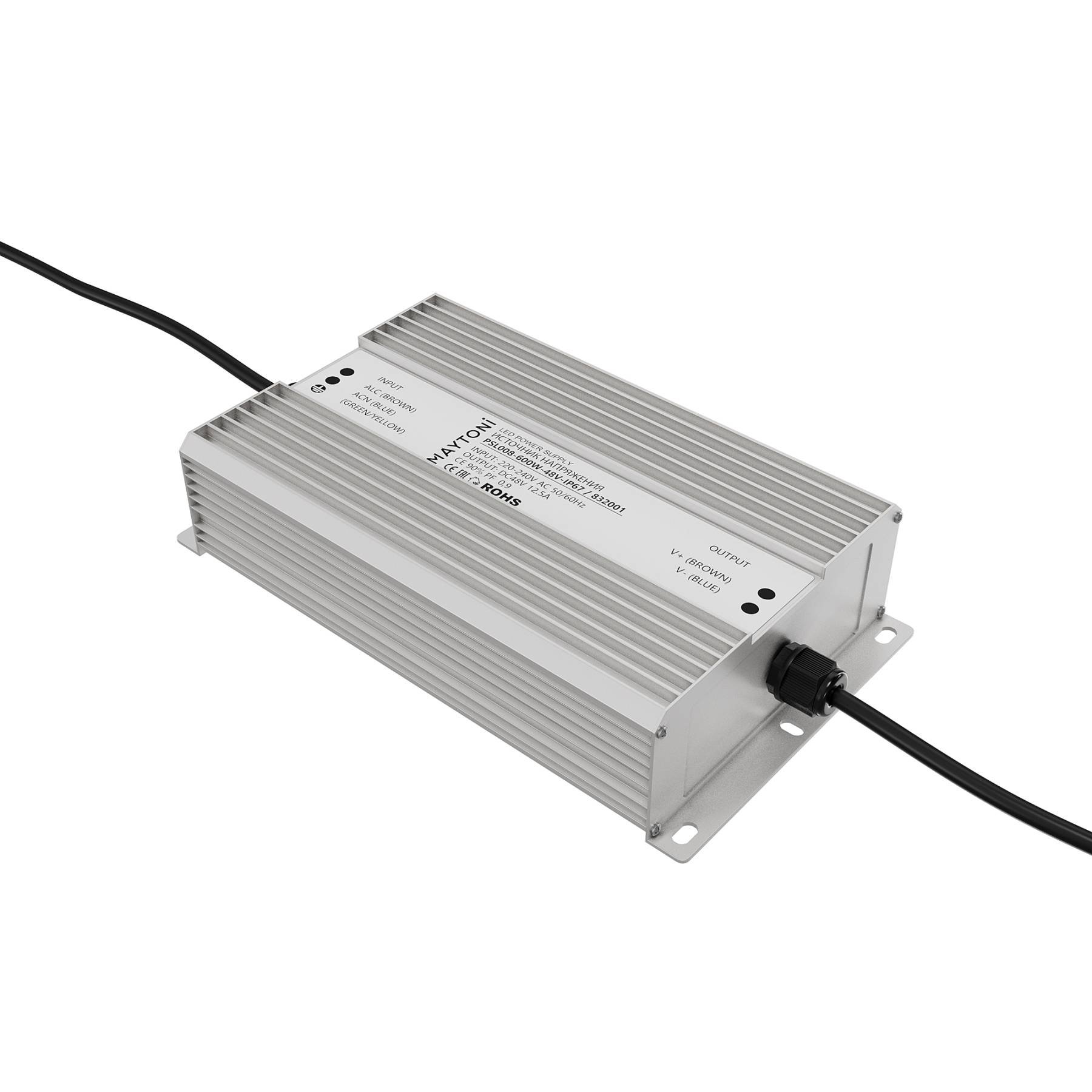 832001 Драйвер для LED ленты Maytoni Источники напряжения 48В 832001