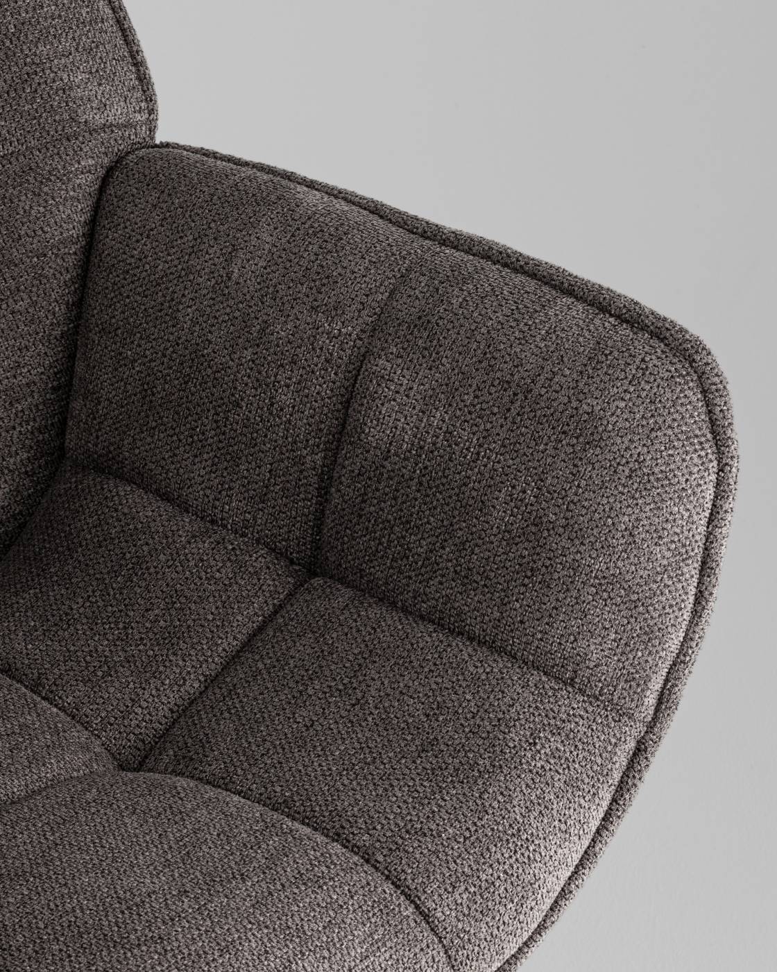 QH-8236KTC DA-97 dark grey Кресло Stool Group QH-8236KTC DA-97 dark grey