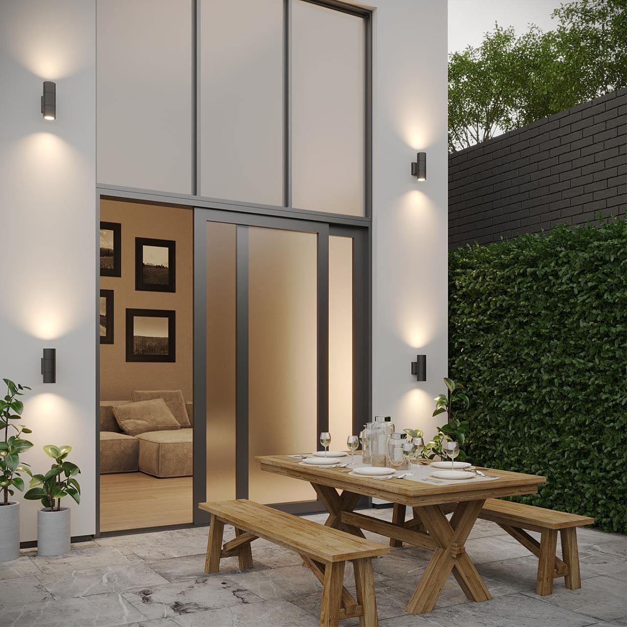 370988 Уличный настенный светильник Novotech Landscape 370988