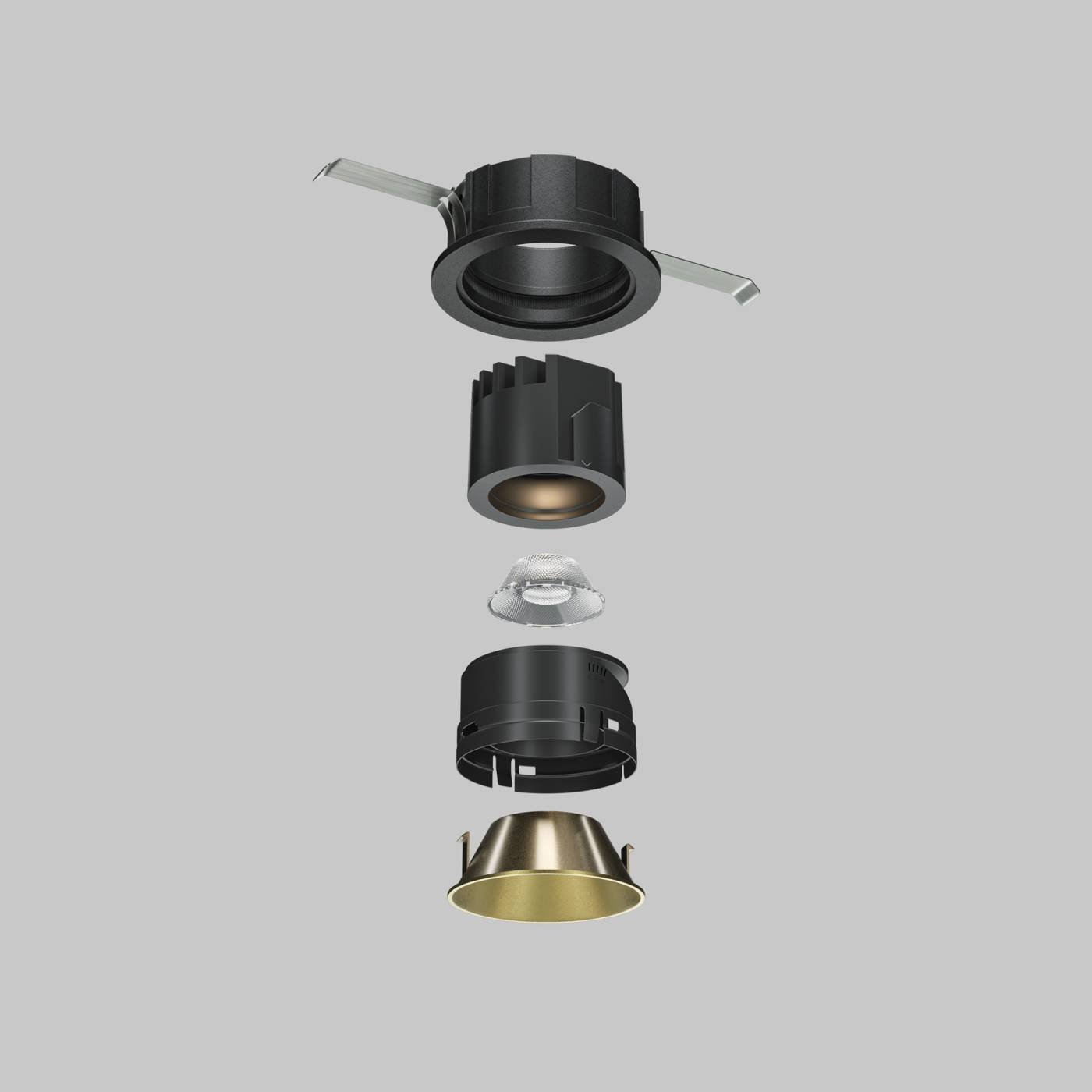 Ring057-7-MG Декоративная рамка-отражатель для серии Wise Maytoni Downlight Ring057-7-MG