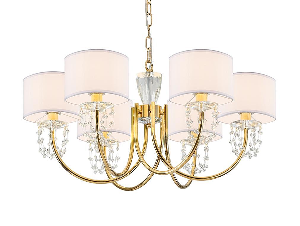 4366/C new gold Подвесная люстра Newport Olivia 4366/C new gold