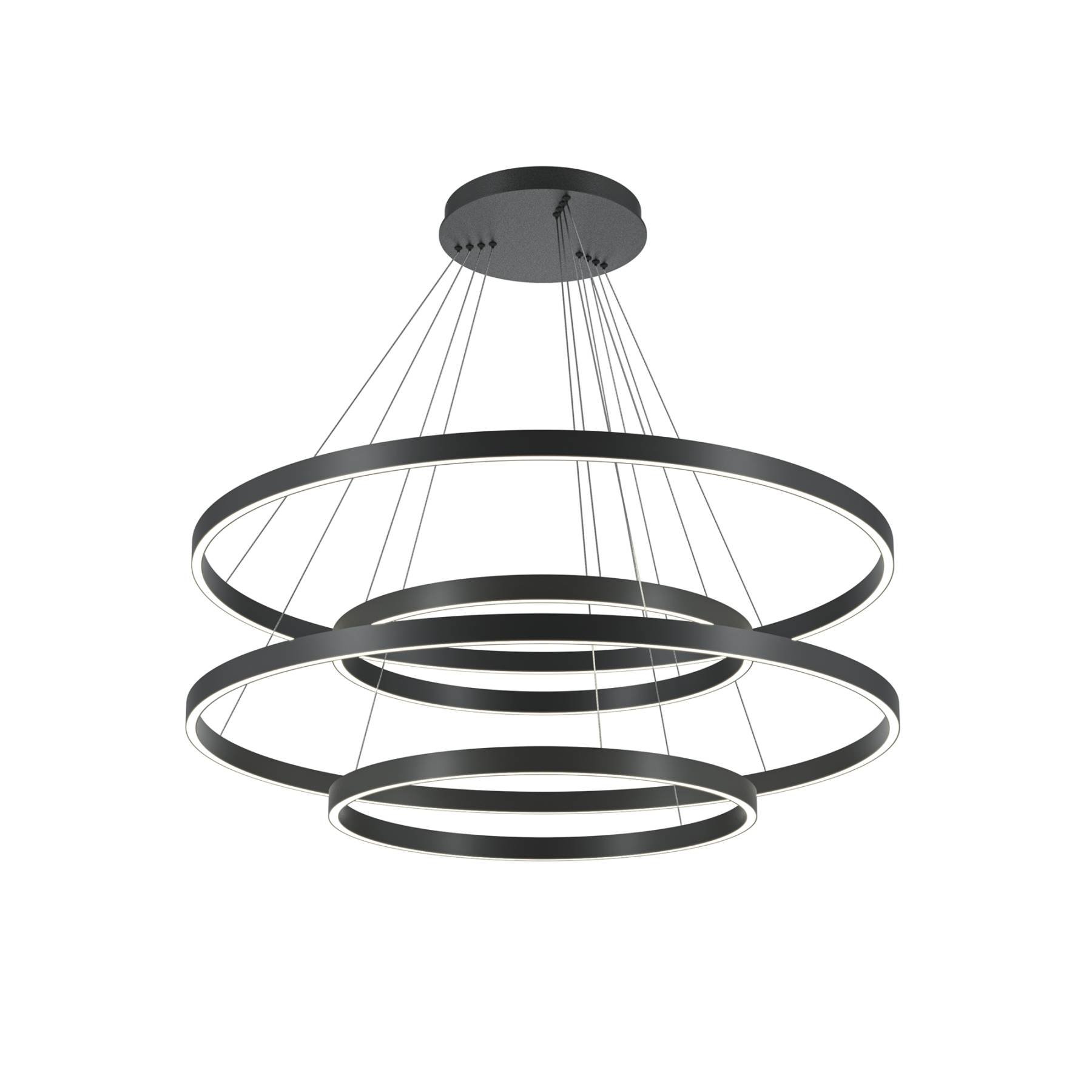 MOD058PL-L174BK Подвесная люстра Maytoni Rim MOD058PL-L174BK