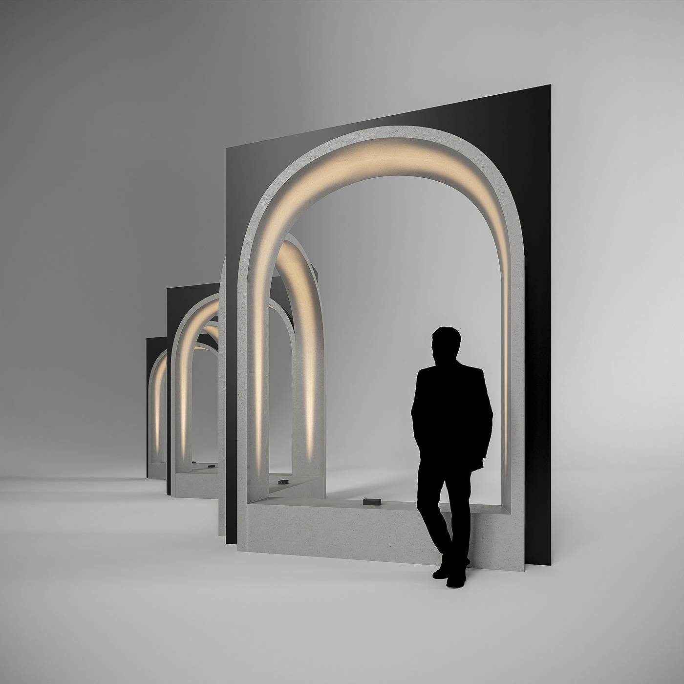 Накладной светильник с узколучевой линзовой оптикой для контурной подсветки оконных проемов Arlight Stripe 052701