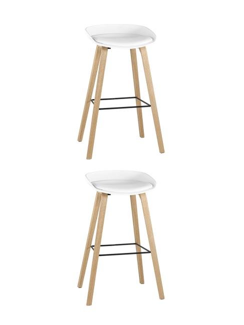 8319B WHITE X2 Комплект стульев Stool Group Libra 8319B WHITE X2