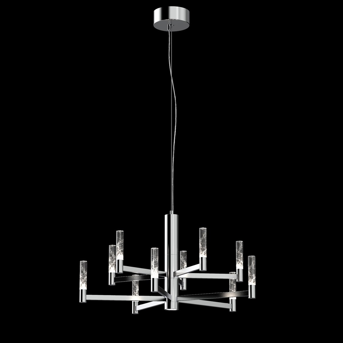 MD2051-10A chrome Подвесная люстра Delight Collection MD2051 MD2051-10A chrome