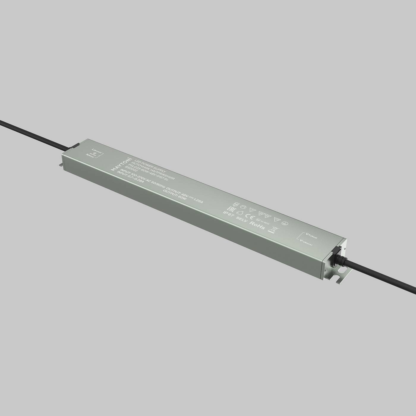 832002 Драйвер для LED ленты Maytoni Источники напряжения 48В 832002