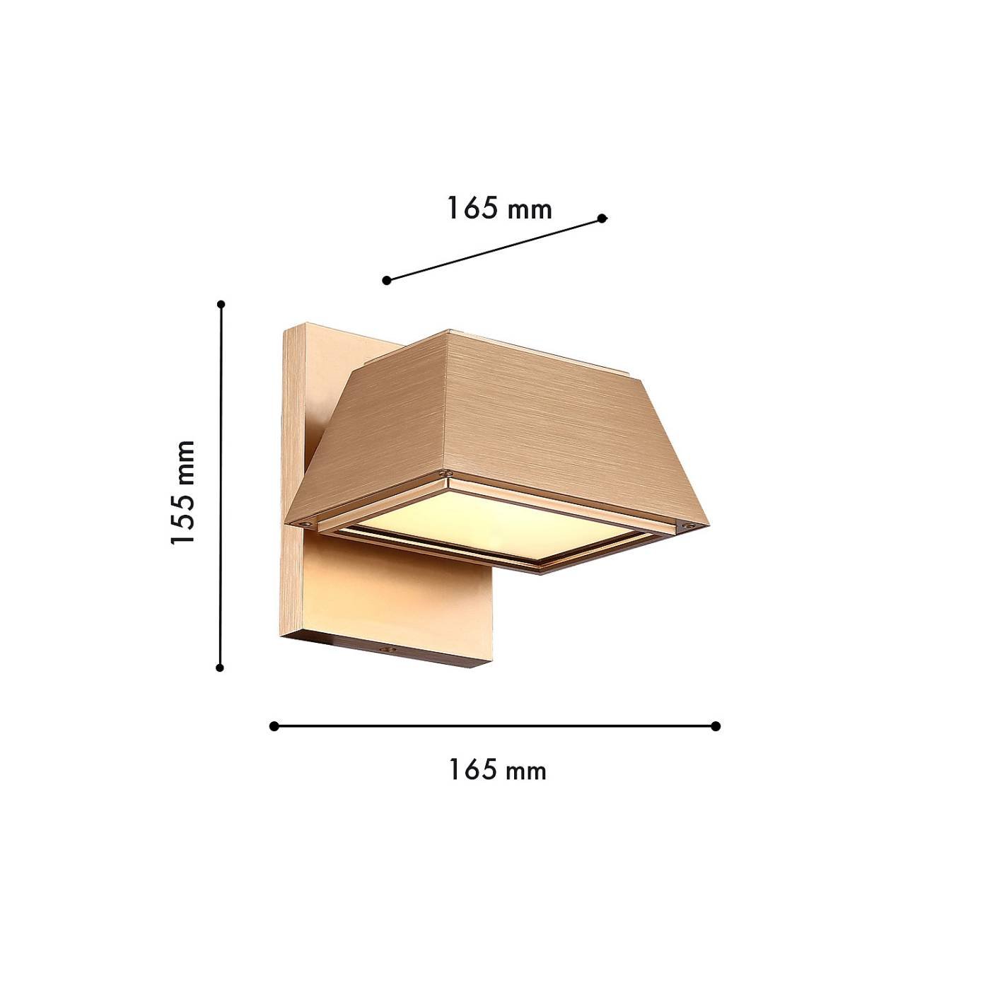 Уличный настенный светильник Favourite Trapezium 4301-1W