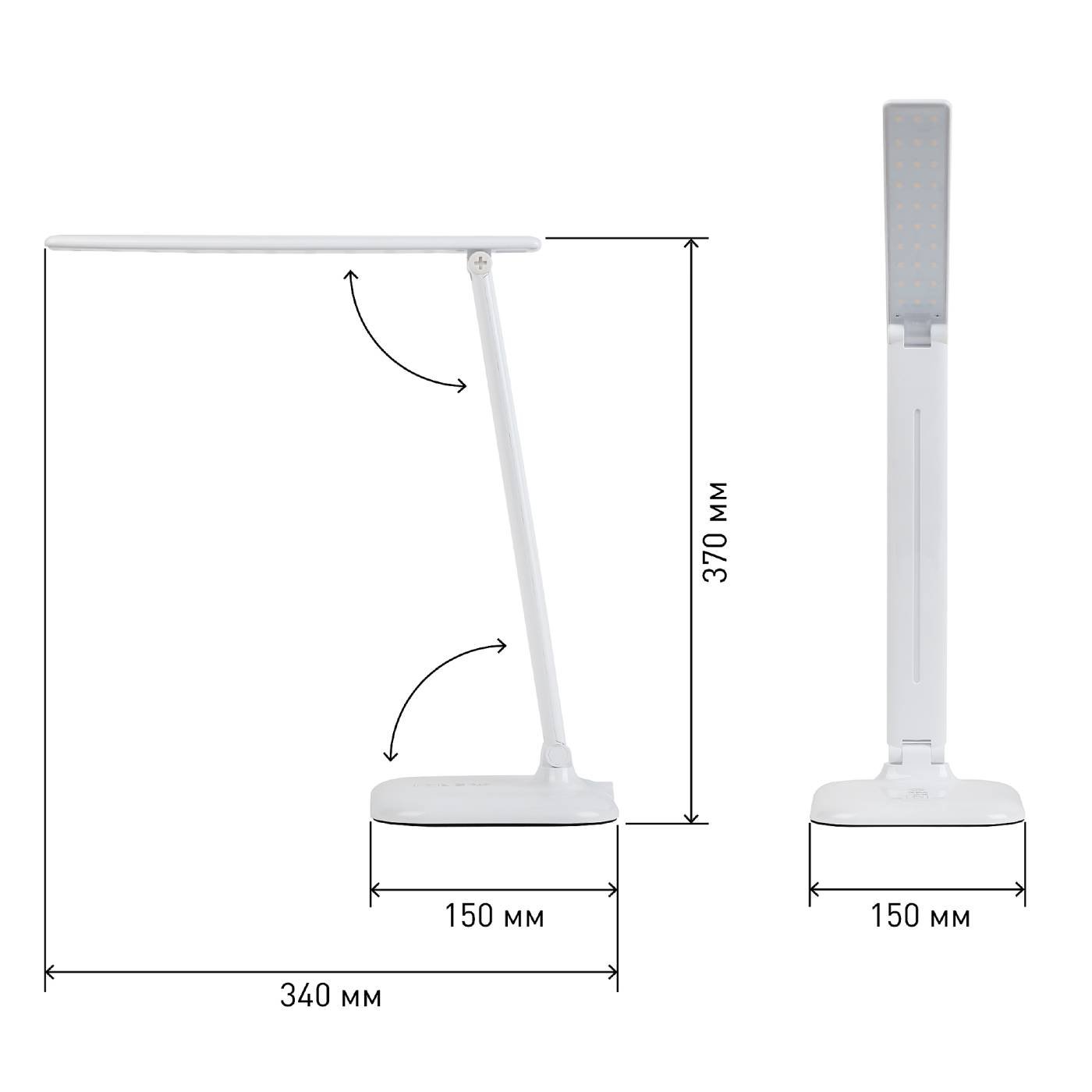 Офисная настольная лампа ЭРА NLED-462-10W-W