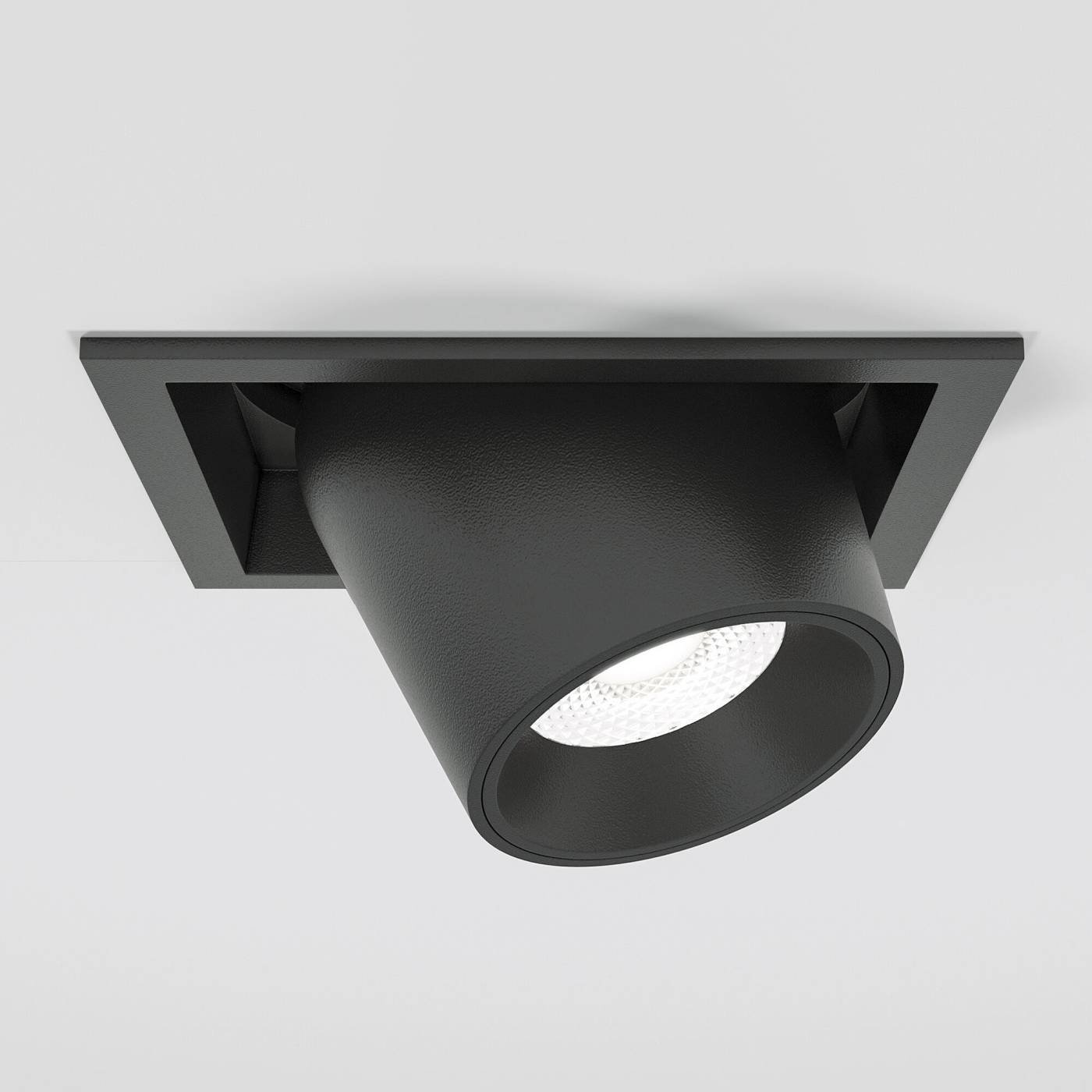 Встраиваемый светильник Elektrostandard Conner 25087/LED 8W 4000K чёрный