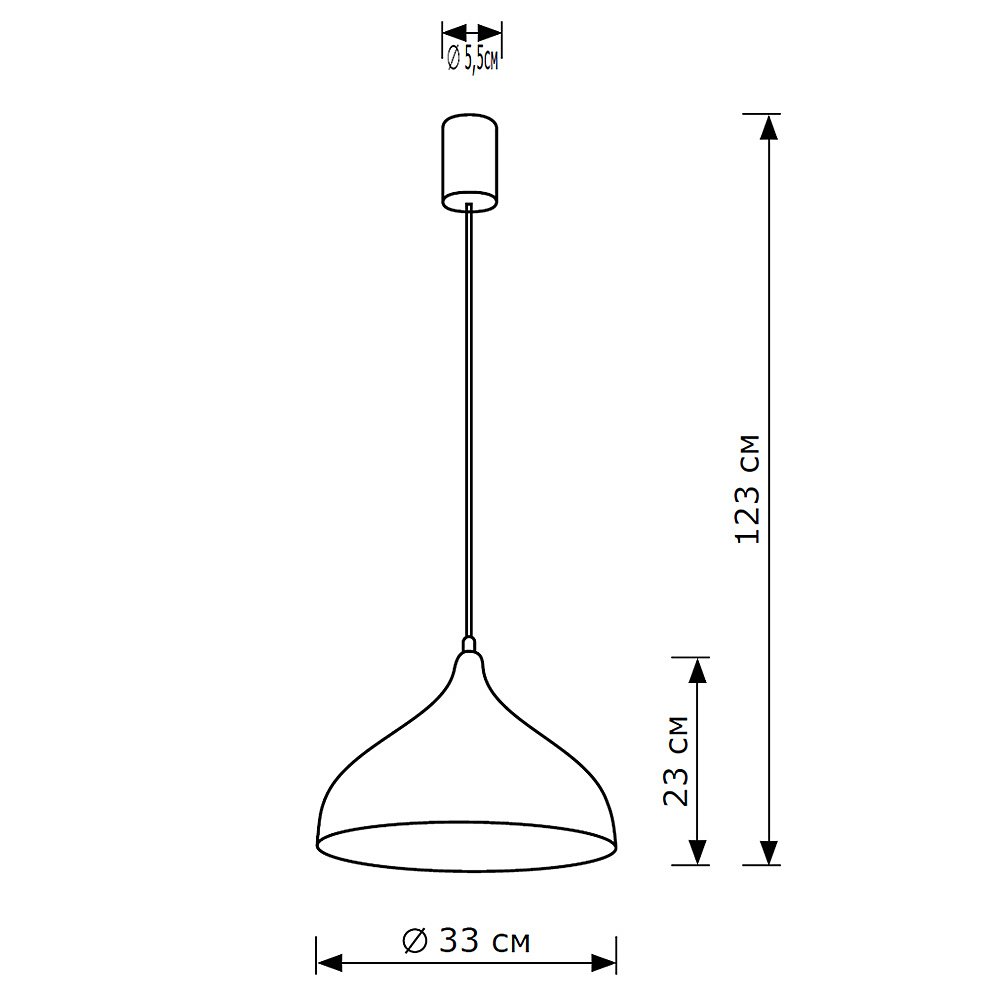 LH032043 Светильник подвесной LightHall Beaco 33 LH032043