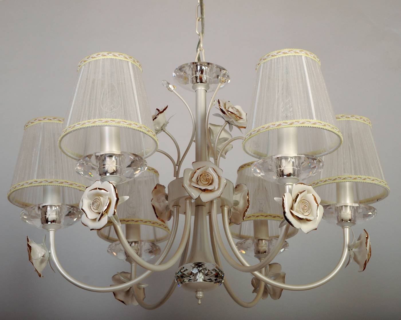 2031/6 (cream pearl) Подвесная люстра Abrasax 2031/6 (cream pearl)