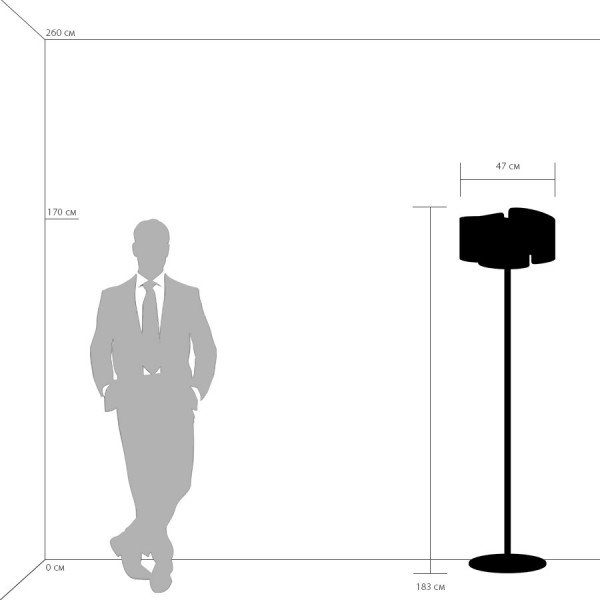 Торшер Lightstar Pittore 811737