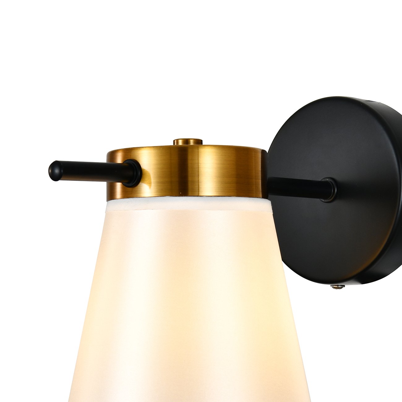 Бра настенное 120005/1W E14*40W Black/Gold Ambient Escada ES0000057