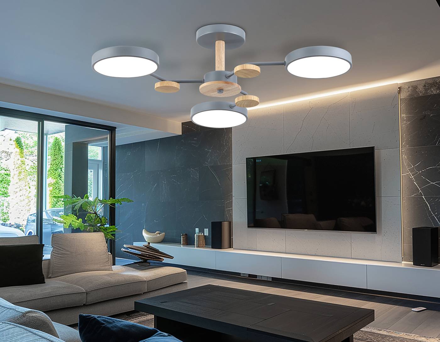 Потолочная люстра Ambrella LineTech FL4856