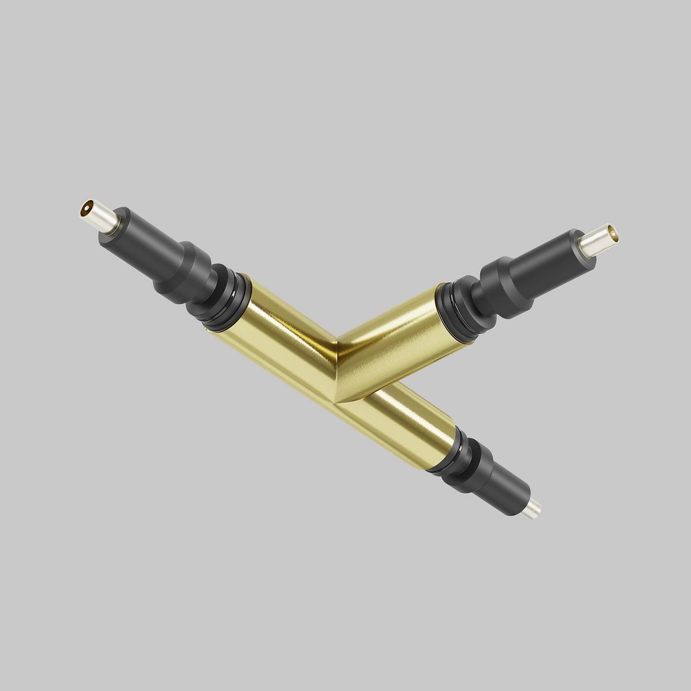 Т- образный коннектор для штанговой системы Axity Maytoni Accessories for system Axity CA007TC-BS