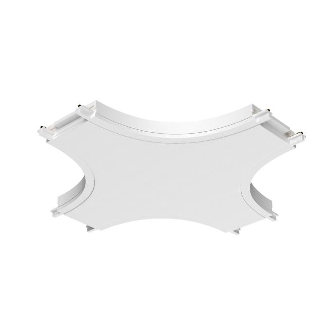 TRA084CX-11W Коннектор питания X-образный Maytoni Accessories for tracks Radity TRA084CX-11W