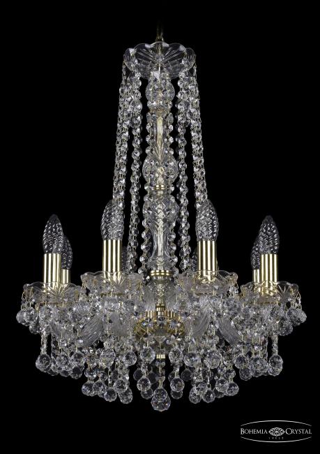 Подвесная хрустальная люстра 1409 Bohemia 1409/8/141/h-59 G