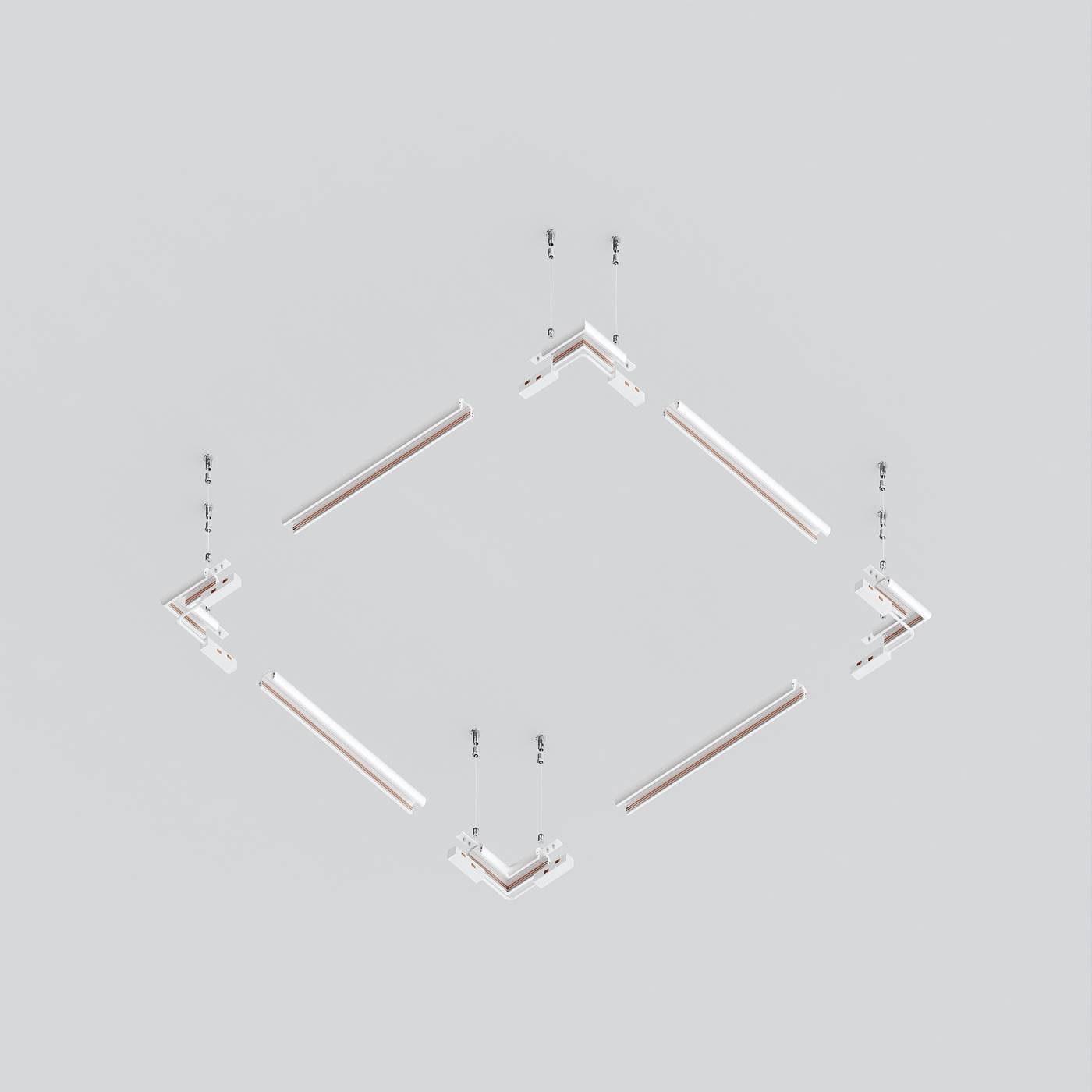 Шинопровод Maytoni Busbar trunkings Exility TRXM034-R-412W
