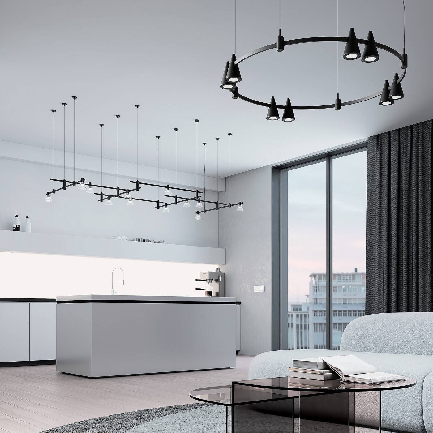 Трековый светильник Elektrostandard Esthetic Magnetic Esthetic Magnetic Трековый светильник 5W 3000K (чёрный) 85117/01